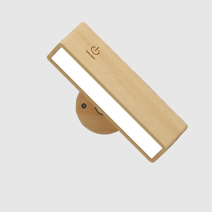 Small Adjustable Wall Lamp | Wood, Magnetic